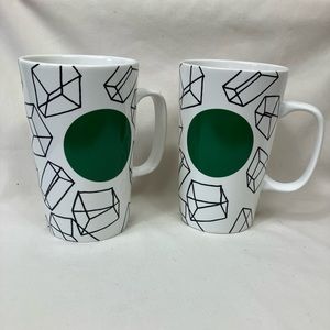 Two Starbucks Mugs